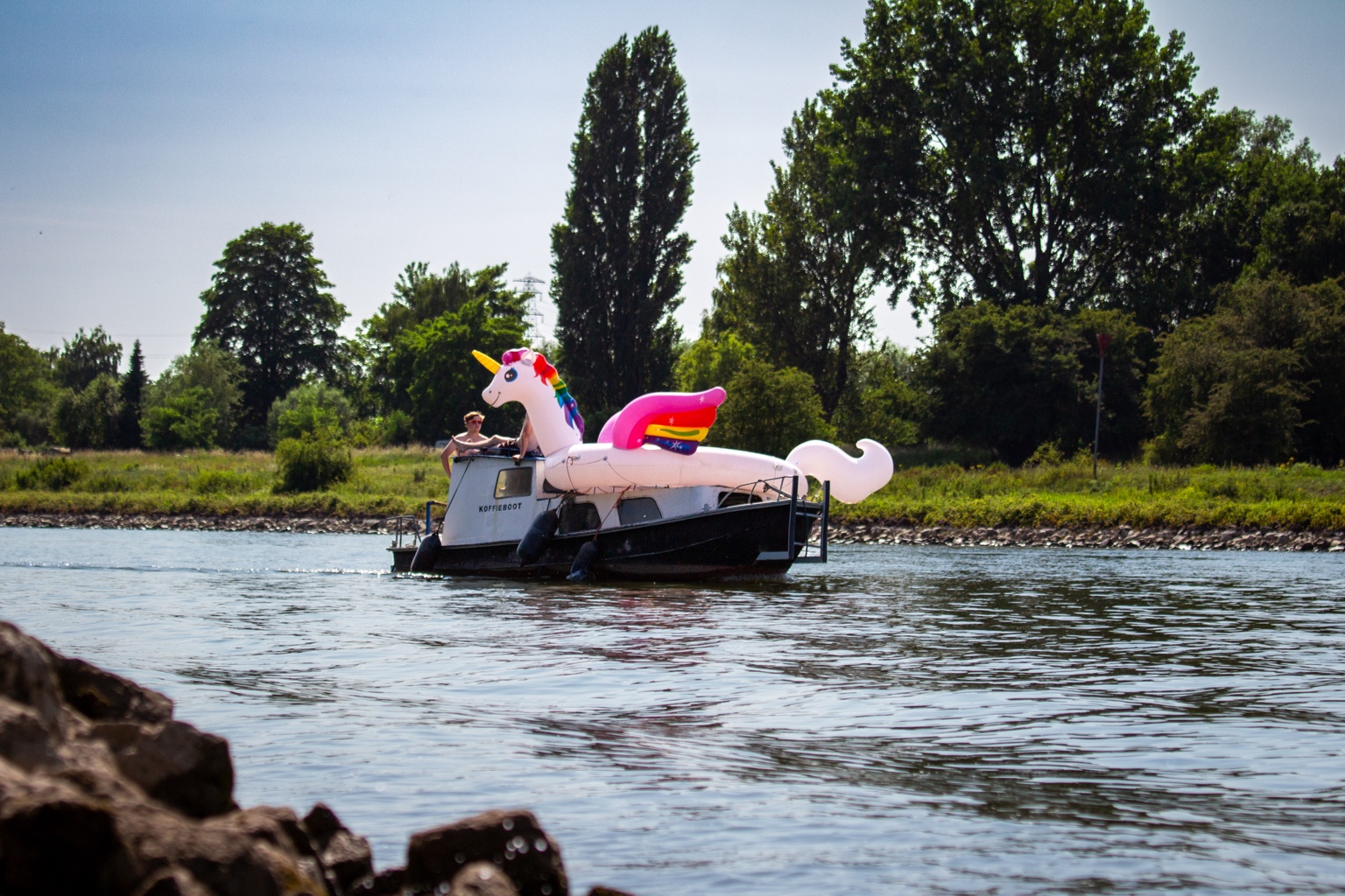 Eenhoorn op de Rijn — Arnhem